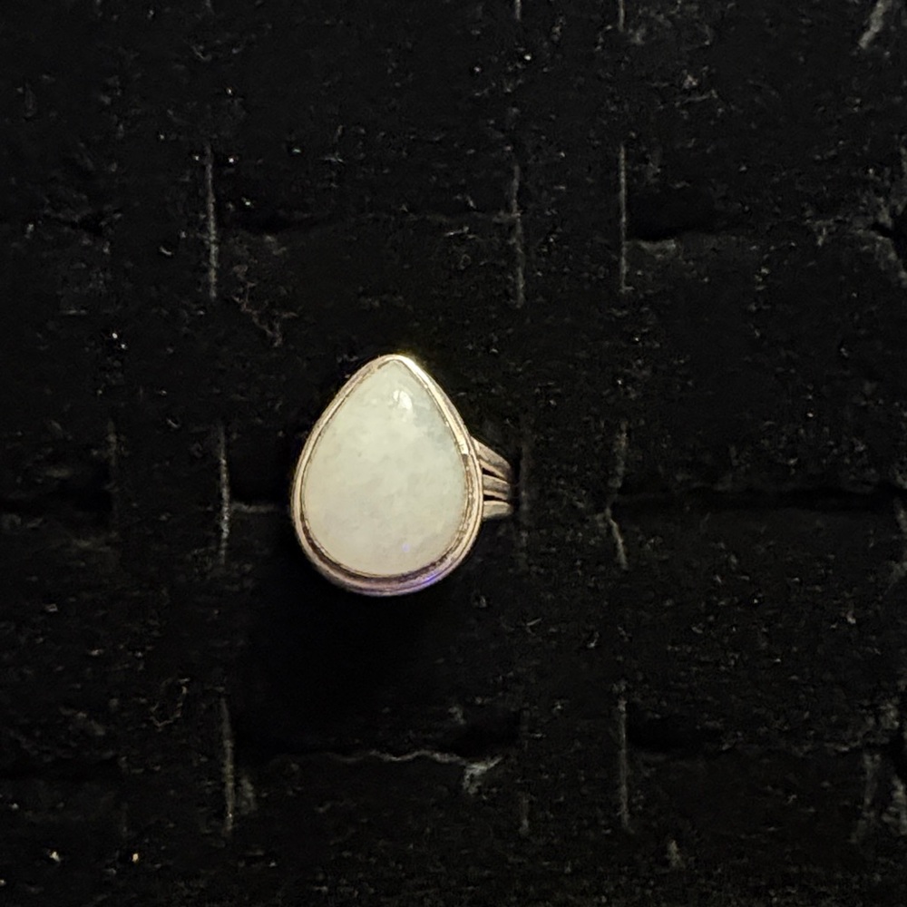 Vintage Sterling Silver Moonstone Ring